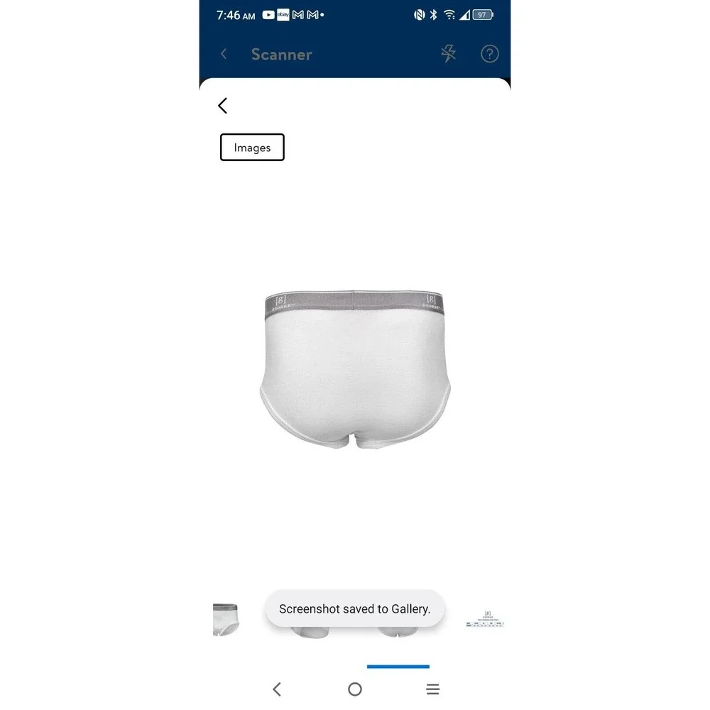 George Men's Full‎ Rise Cotton Briefs